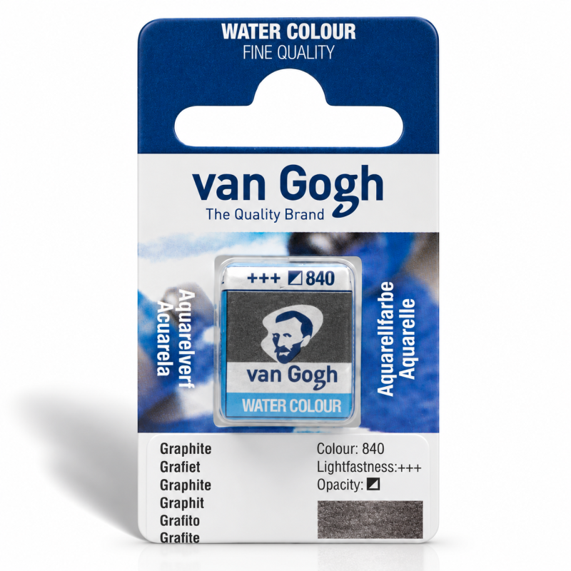Van Gogh : Yarım Tablet Sulu Boya : Graphite