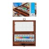 Van Gogh : Tüp Sulu Boya Seti : 12 Renk x10 ml : Ahşap Kutu (Aksesuar)
