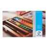Van Gogh : Yarım Tablet Sulu Boya Seti : 24 Renk (Ahşap Kutu)