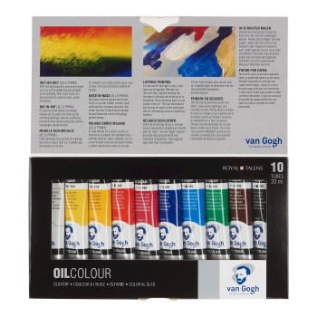 Van Gogh : Yağlı Boya Seti : Basic Set : 10 Renk x 20 ml
