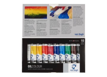 Van Gogh : Yağlı Boya Seti : Basic Set : 10 Renk x 20 ml