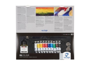 Van Gogh : Yağlı Boya Seti : Advanced Set : 10 Renk x 20 ml (Aksesuar)