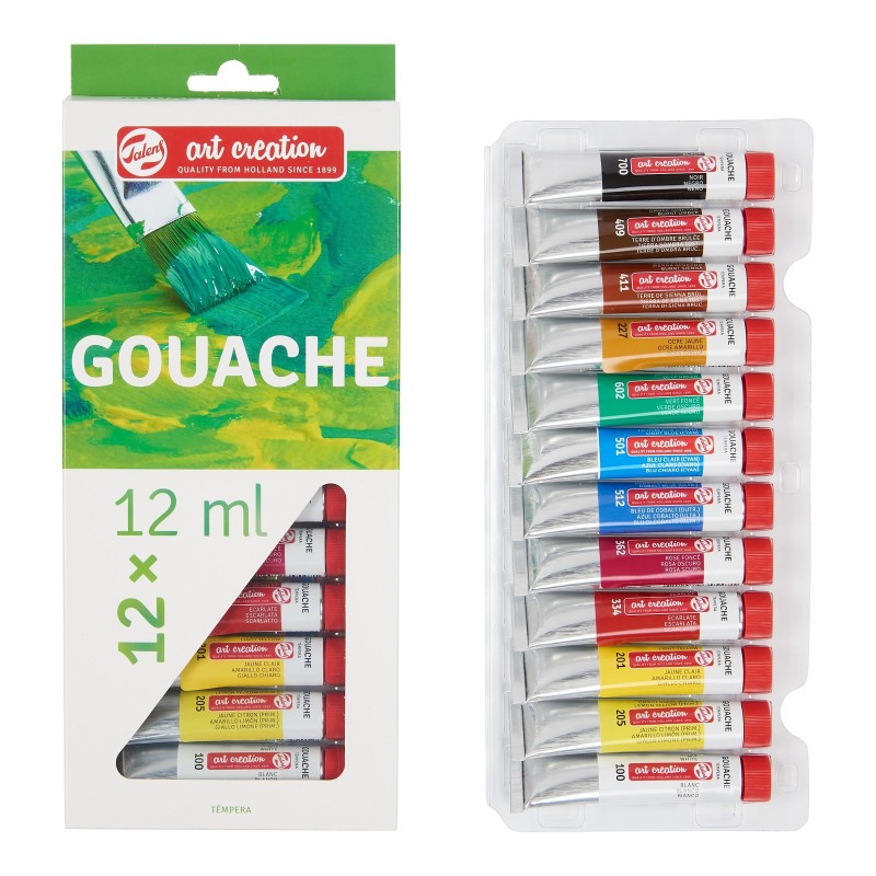 Talens : Art Creation : Guaj Boya Seti : 12 Renk x 12 ml