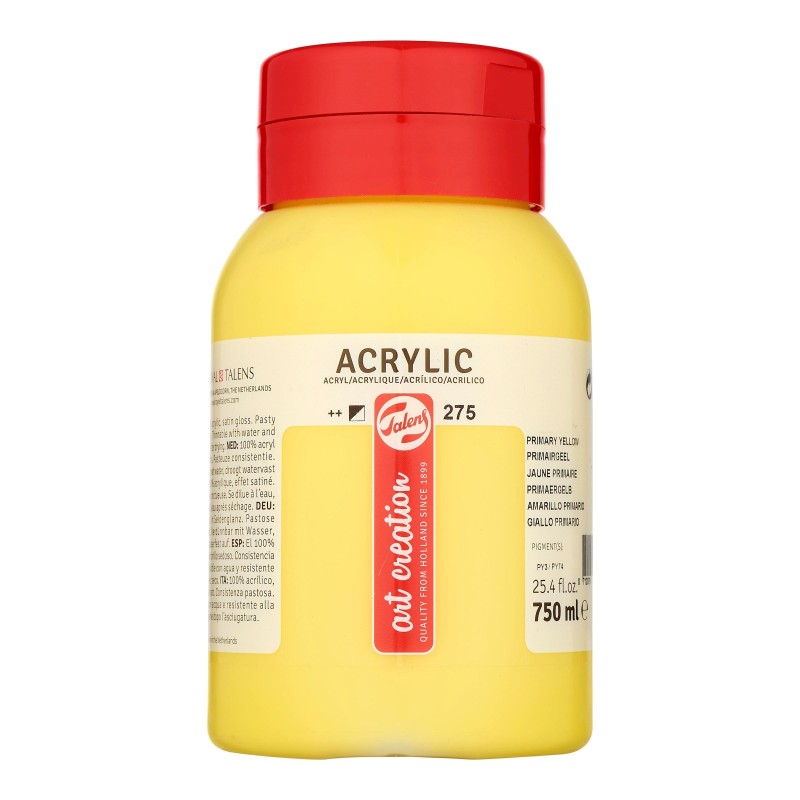 Talens : Art Creation : Akrilik Boya : 750 ml : Primary Yellow