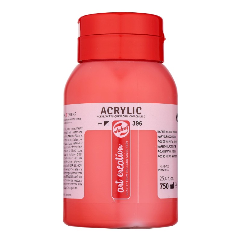 Talens : Art Creation : Akrilik Boya : 750 ml : Naphthol Red Medium