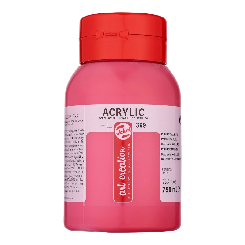 Talens : Art Creation : Akrilik Boya : 750 ml : Primary Magenta