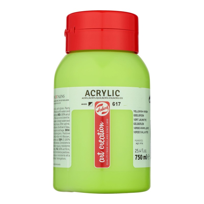 Talens : Art Creation : Akrilik Boya : 750 ml : Yellowish Green