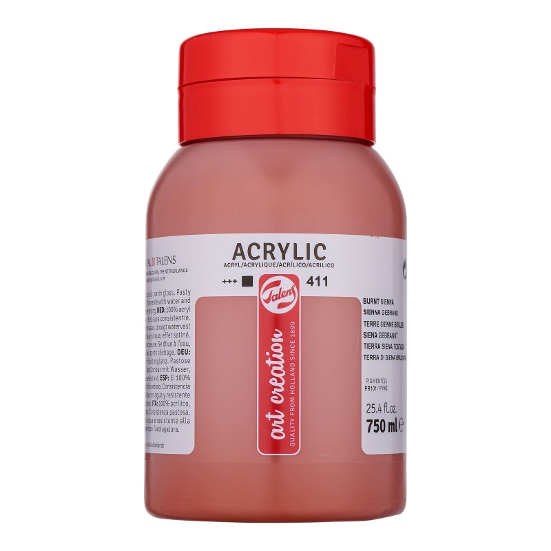 Talens : Art Creation : Akrilik Boya : 750 ml : Burnt Sienna