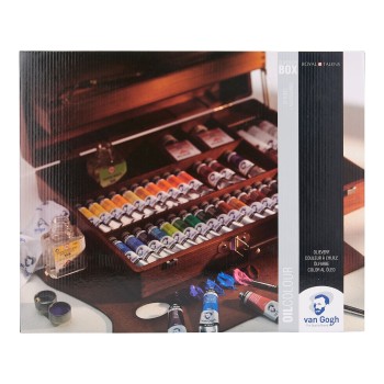 Van Gogh : Yağlı Boya Seti : Superior Set : 32 Renk x 20 ml : Ahşap Kutu