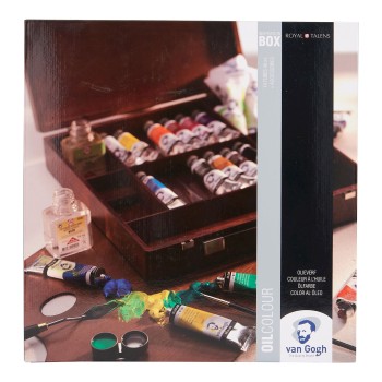 Van Gogh : Yağlı Boya Seti : Inspiration Set : 14 Renk x 40 ml : Ahşap Kutu