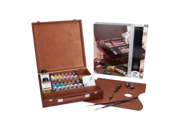 Van Gogh : Yağlı Boya Seti : Inspiration Set : 14 Renk x 40 ml : Ahşap Kutu