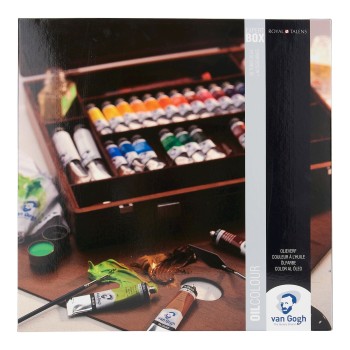 Van Gogh : Yağlı Boya Seti : Expert Set : 24 Renk x 20 ml : Ahşap Kutu