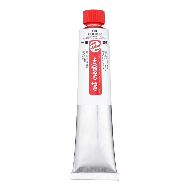 Talens : Art Creation : Yağlı Boya : 200 ml : Titanium White (Safflower Oil)