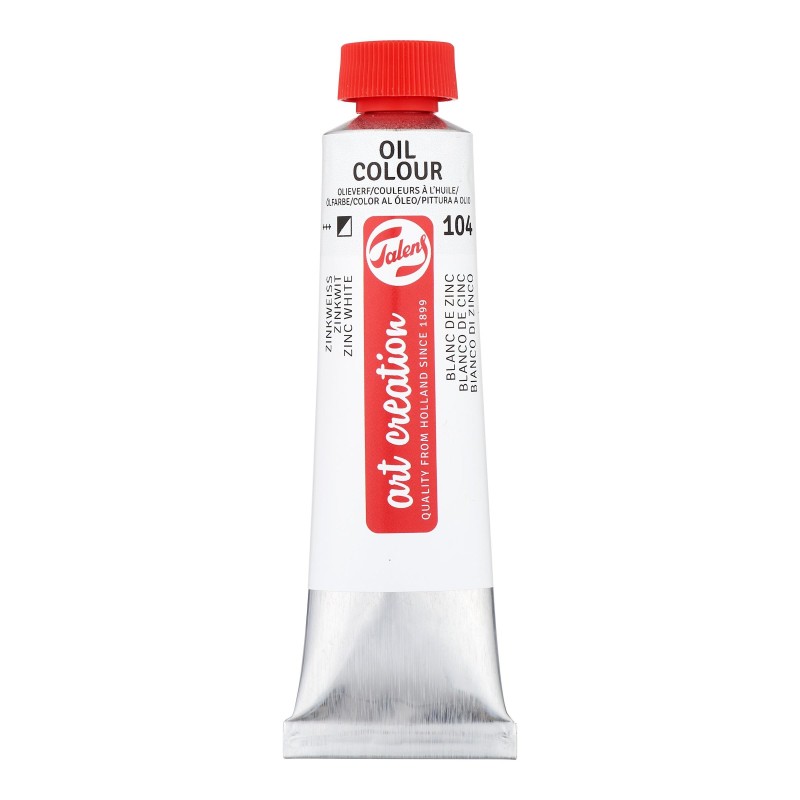Talens : Art Creation : Yağlı Boya : 40 ml : Zinc White (Safflower Oil)