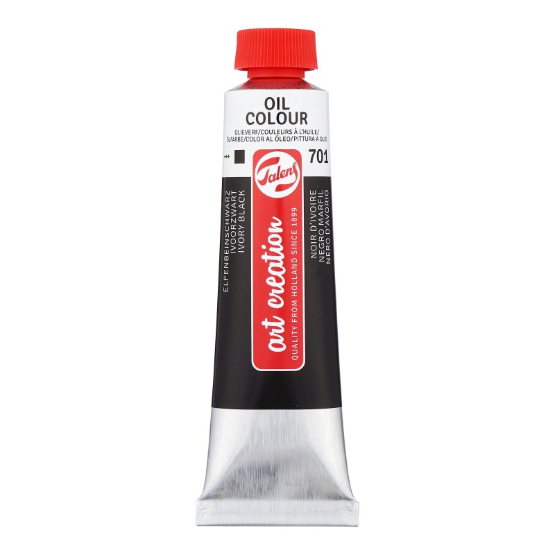 Talens : Art Creation : Yağlı Boya : 40 ml : Ivory Black