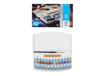 Van Gogh : Tüp Sulu Boya Özel Renkler Seti : 12 Renk x10 ml