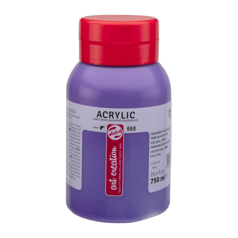 Talens : Art Creation : Akrilik Boya : 750 ml : Permanent Blue Violet