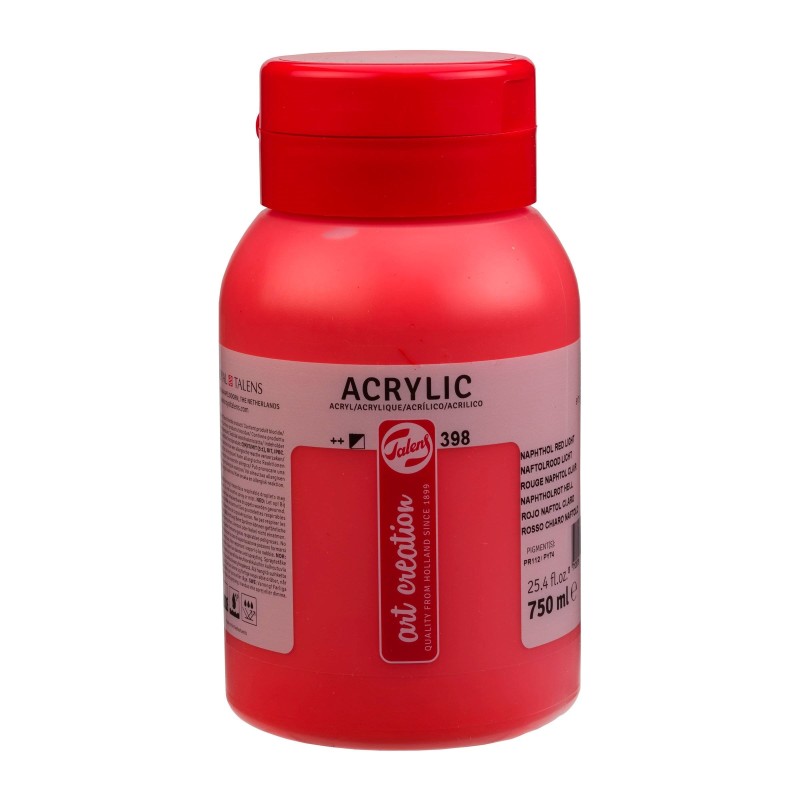Talens : Art Creation : Akrilik Boya : 750 ml : Naphthol Red Light