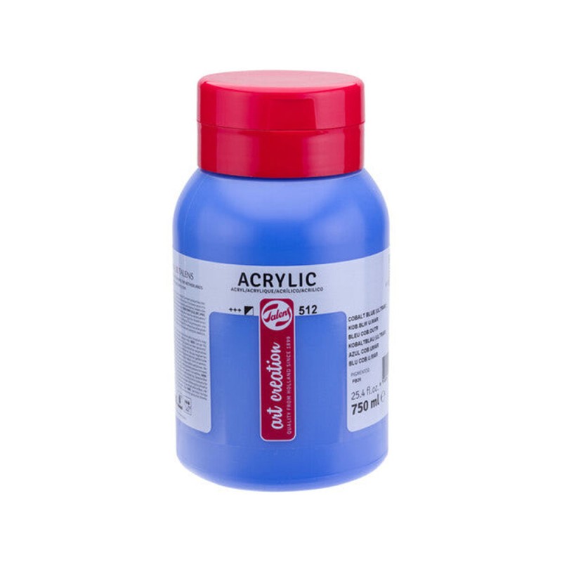 Talens : Art Creation : Akrilik Boya : 750 ml : Cobalt Blue (Ultramarine)