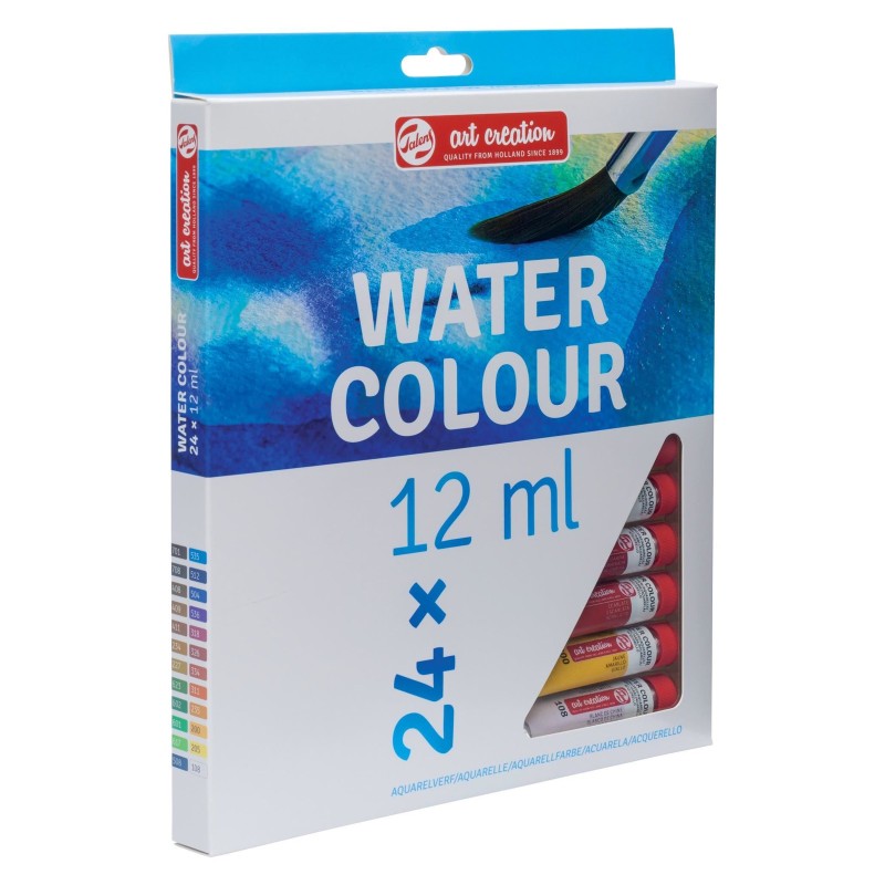 Talens : Art Creation : Sulu Boya Seti : 24 Renk x 12 ml