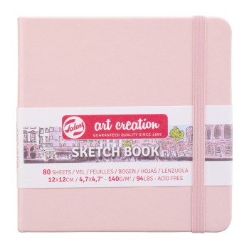 Talens : Art Creation : Çizim & Eskiz Defteri : 12 x 12 : 140 gr : 80 Yaprak : Pastel Pink