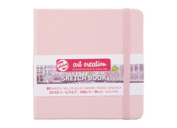 Talens : Art Creation : Çizim & Eskiz Defteri : 12 x 12 : 140 gr : 80 Yaprak : Pastel Pink