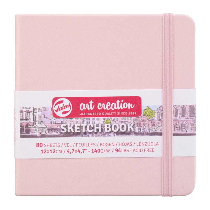 Talens : Art Creation : Çizim & Eskiz Defterleri : Pastel Pink : 140 gr : 80 Yaprak