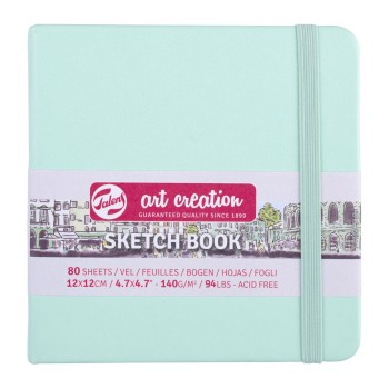 Talens : Art Creation : Çizim & Eskiz Defteri : 12 x 12 : 140 gr : 80 Yaprak : Fresh Mint