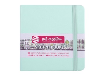Talens : Art Creation : Çizim & Eskiz Defteri : 12 x 12 : 140 gr : 80 Yaprak : Fresh Mint