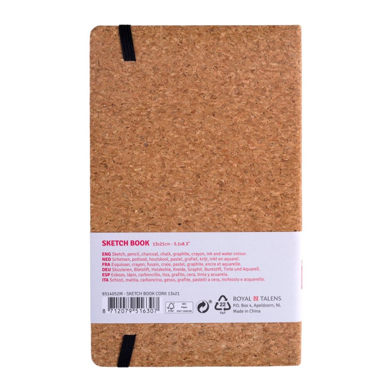 Talens : Art Creation : Çizim & Eskiz Defteri : 13 x 21 : 140 gr : 80 Yaprak : Cork