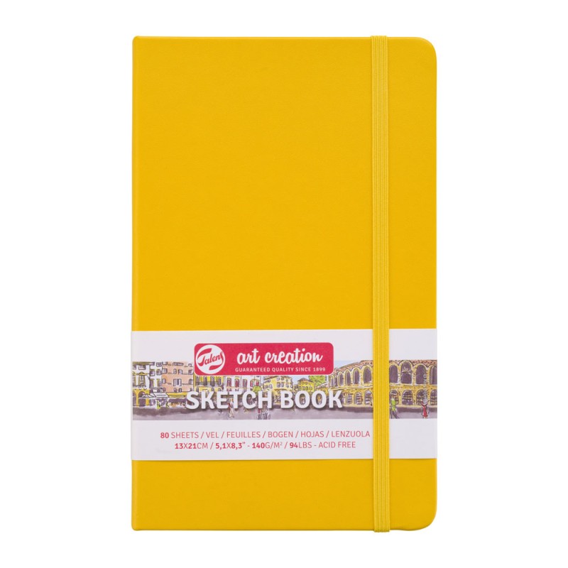 Talens : Art Creation : Çizim & Eskiz Defterleri : Golden Yellow : 140 gr : 80 Yaprak