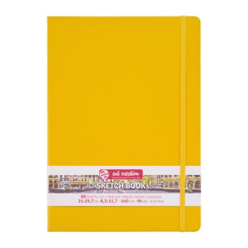 Talens : Art Creation : Çizim & Eskiz Defterleri : Golden Yellow : 140 gr : 80 Yaprak