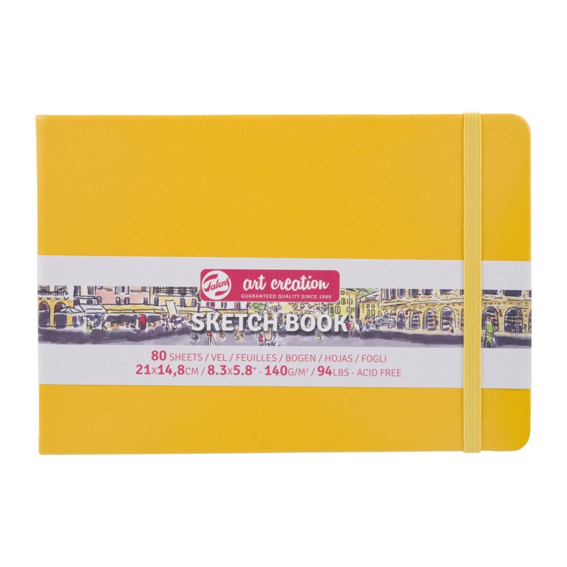 Talens : Art Creation : Çizim & Eskiz Defterleri : Golden Yellow : 140 gr : 80 Yaprak