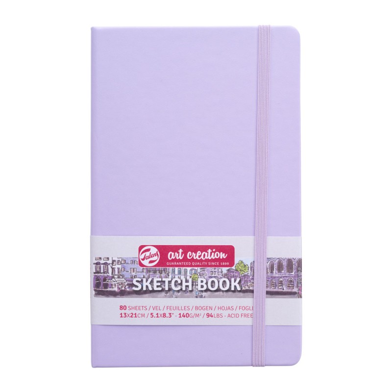 Talens : Art Creation : Çizim & Eskiz Defteri : 13 x 21 : 140 gr : 80 Yaprak : Pastel Violet