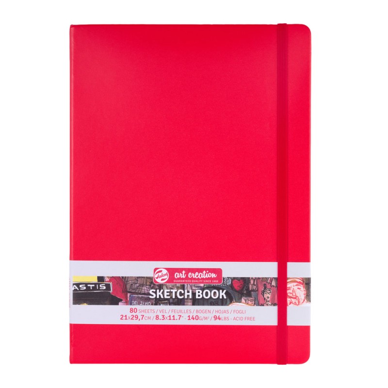 Talens : Art Creation : Çizim & Eskiz Defterleri : Red : 140 gr : 80 Yaprak