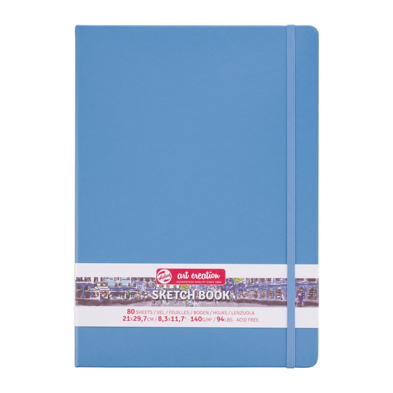 Talens : Art Creation : Çizim & Eskiz Defterleri : Lake Blue : 140 gr : 80 Yaprak