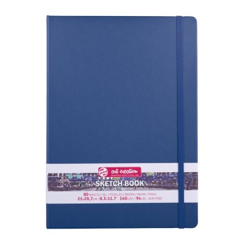 Talens : Art Creation : Çizim & Eskiz Defterleri : Navy Blue : 140 gr : 80 Yaprak