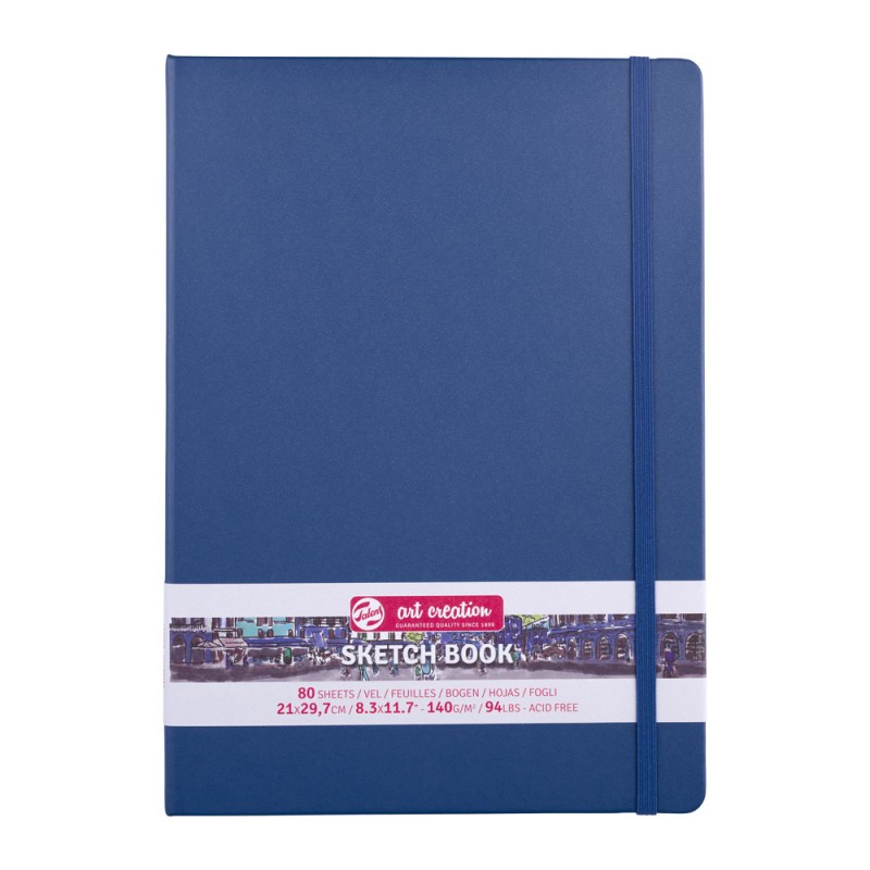 Talens : Art Creation : Çizim & Eskiz Defterleri : Navy Blue : 140 gr : 80 Yaprak