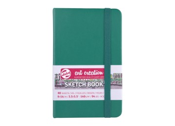 Talens : Art Creation : Çizim & Eskiz Defteri : 9 x 14 : 140 gr : 80 Yaprak : Forest Green