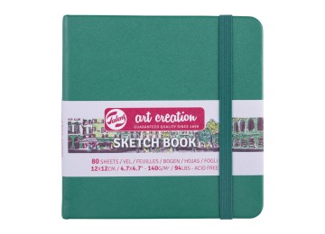 Talens : Art Creation : Çizim & Eskiz Defteri : 12 x 12 : 140 gr : 80 Yaprak : Forest Green