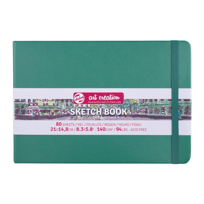 Talens : Art Creation : Çizim & Eskiz Defterleri : Forest Green : 140 gr : 80 Yaprak