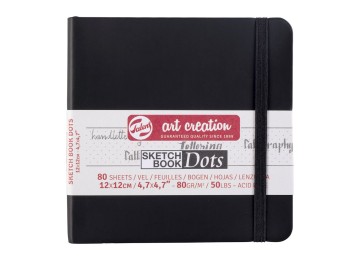 Talens : Art Creation : Noktalı Çizim & Eskiz Defteri : 12 x 12 : 80 gr : 80 Yaprak
