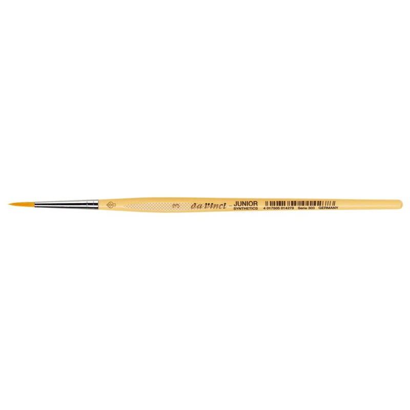 Da Vinci : Junior Sentetik : Yuvarlak Fırça : Seri 303 : No.3