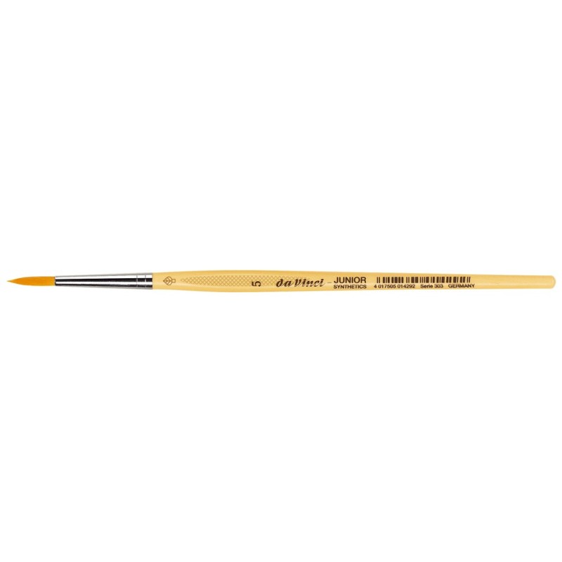 Da Vinci : Junior Sentetik : Yuvarlak Fırça : Seri 303 : No.5
