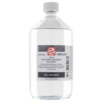 Talens : Picture Varnish Glossy : Parlak Yağlı Boya Verniği : 002 : 1000 ml