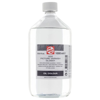 Talens : Picture Varnish Glossy : Parlak Yağlı Boya Verniği : 002 : 1000 ml