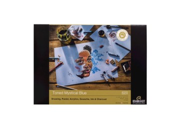 Rembrandt : Renkli Çizim Defteri : Mystical Blue : A4 : 180 gr : 50 Yaprak