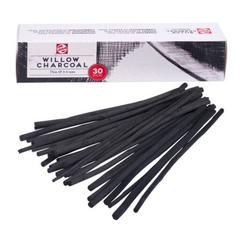Talens : Charcoal : Thin : 30 Parça