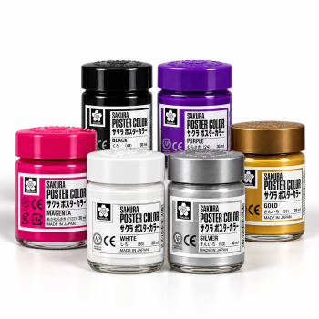 Sakura : Poster Color : Guaj Boya : 30 ml