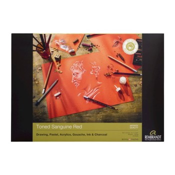 Rembrandt : Renkli Çizim Defteri : Sanguine Red : A3 : 180 gr : 50 Yaprak
